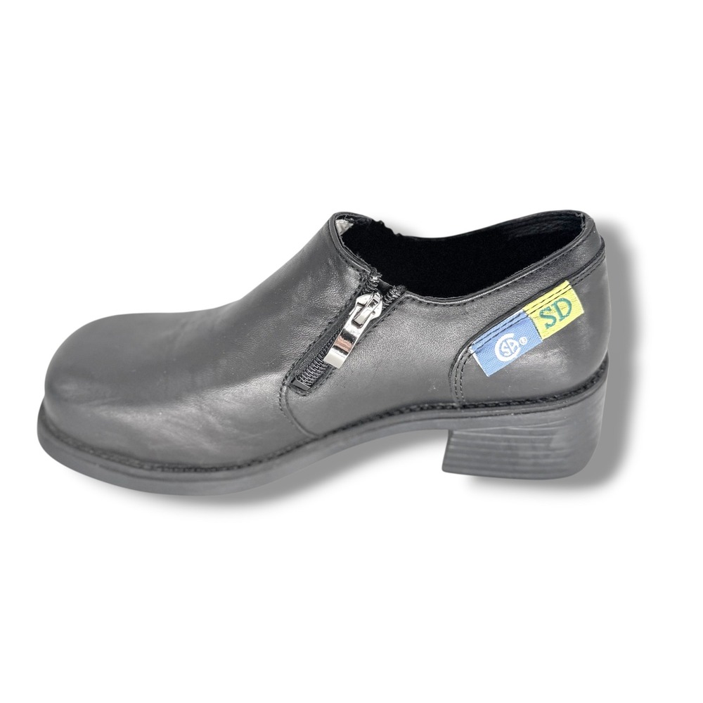 Kodiak Womens Black Leather Steel Toe SD Work Shoes KL8591-1 Size 6.5